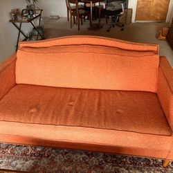 Cute Orange Couch 