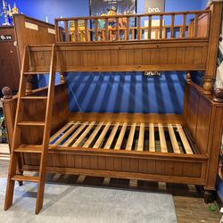Pottery Barn Twin Over Full Bunk Bed