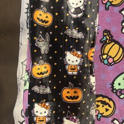 hello kitty halloween blanket