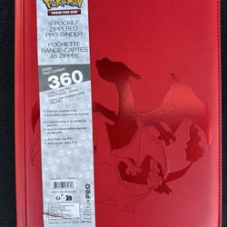 Pokémon Charizard Binder  Card Holder