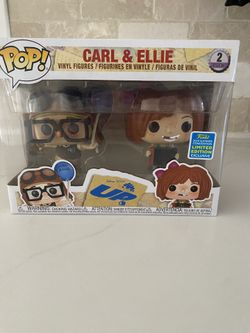 Funko Pop! 2-pack of Carl and Ellie from the Disney Pixar movie Up