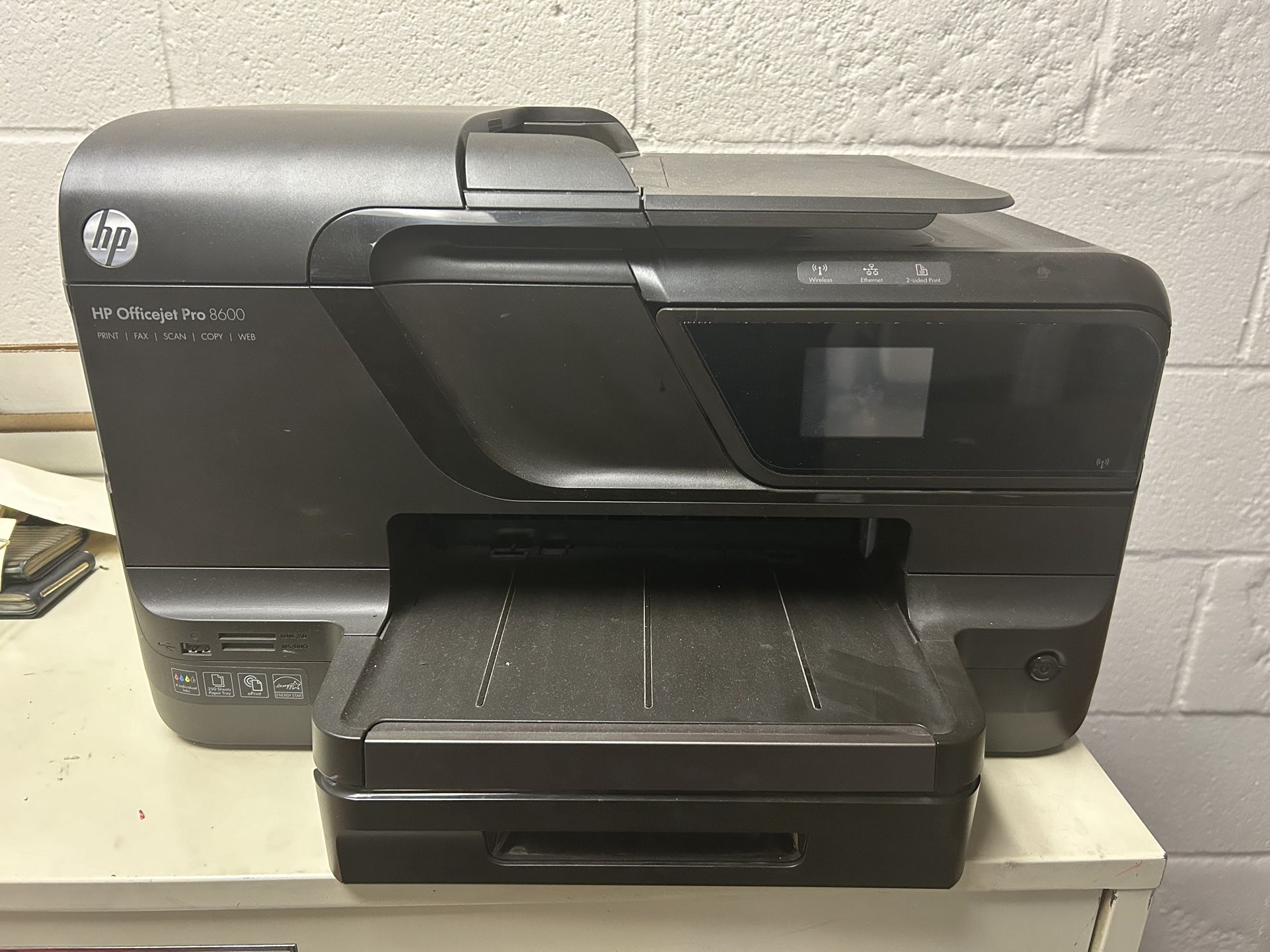 Free HP 8600 Printer With Ink (ERROR MESSAGE)