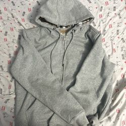 Burberry grey hoodie