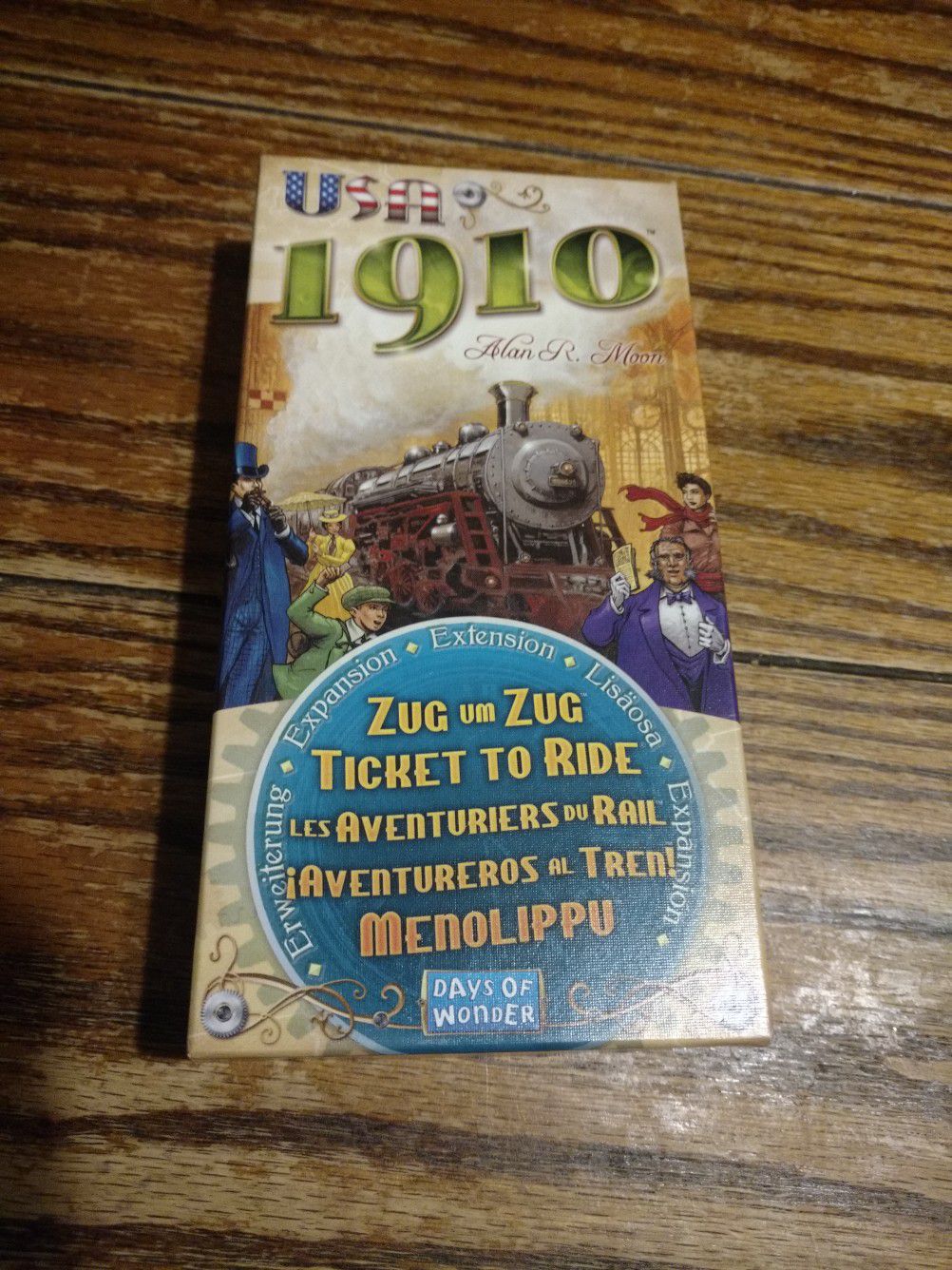 Ticket to Ride board game 1910 USA expansion