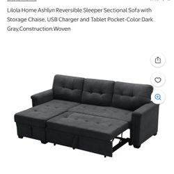 Dark Grey Sofa Daybed