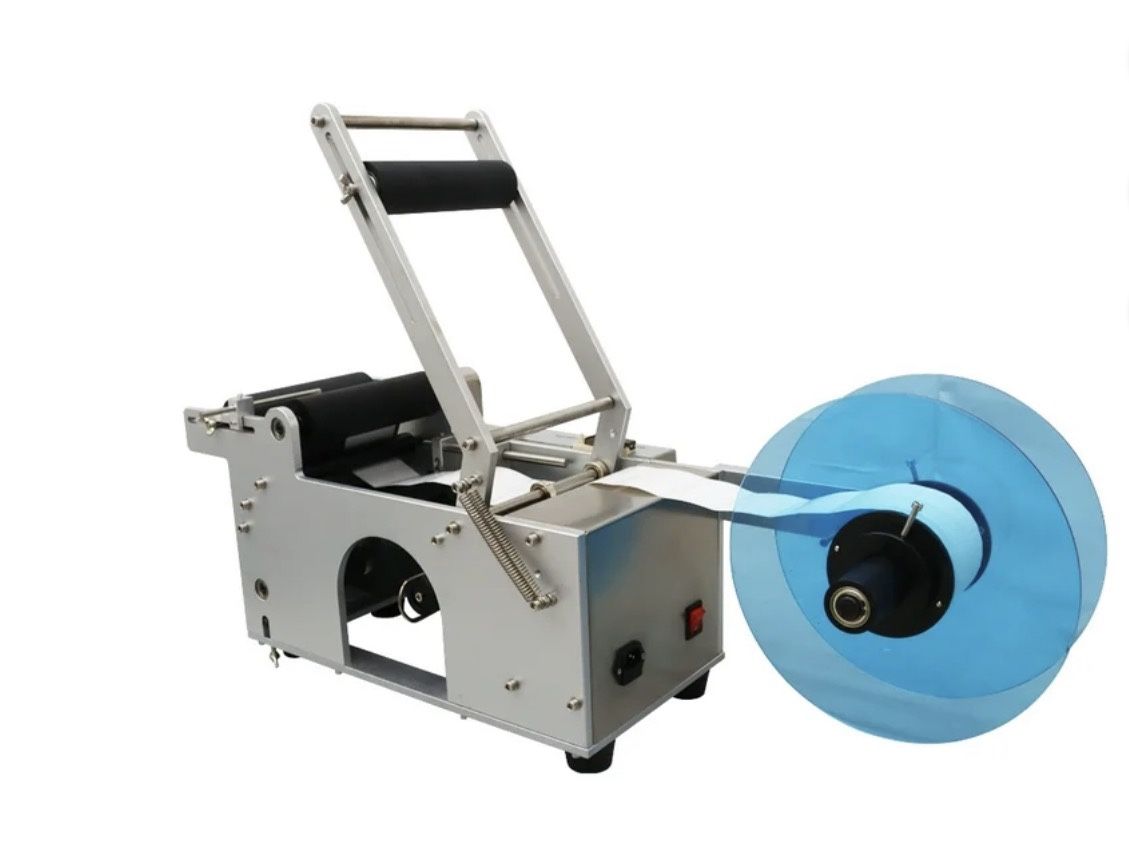 Automatic Round Bottle Labeling Machine Bottle Labeler without Code Printer