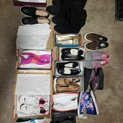 Various Children and Women's Shoes