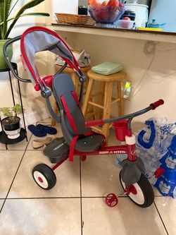 Radio Flyer Kids Tricycle with Canopy