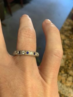 Sterling silver filigree ring