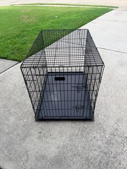 Large dog kennel