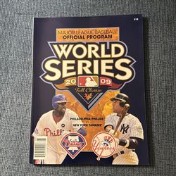2009 World Series Program