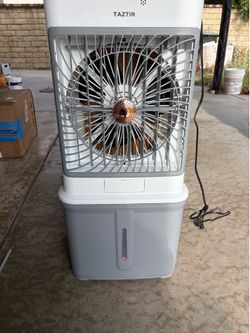 Swamp Cooler,Evaporative Air Cooler 2026 Upgraded Windowless Portable Air Conditioners with 10GAL Detachable Tank,120° Oscillation,Ultra Quiet,Timer,R