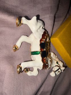 Carousel Horse trinket box