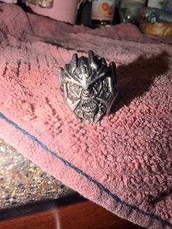 Transformer Stainless Steel men ring