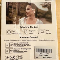 V7 Open Ear Sport Headphones New. 