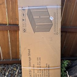 7x3 NEW Outdoor Storage/Bike Shed 