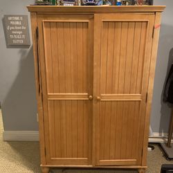 Pottery Barn farm House armoire