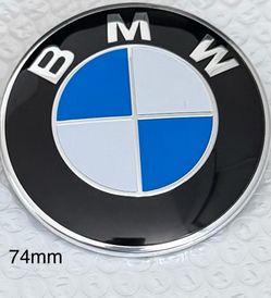 BMW 74mm Roundel Badge Emblem
