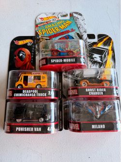 Hot wheels 2018 marvel set
