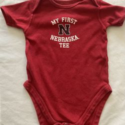 Nebraska Cornhuskers my first tee newborn infant boy girl 12 months