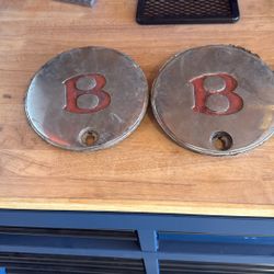 Vintage Bentley Hub Caps 