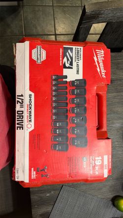 Milwaukee impact socket kit