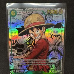 Monkey.D.Luffy (118) (Super Alt Art) OP13-118 Carrying On His Will English MANGA