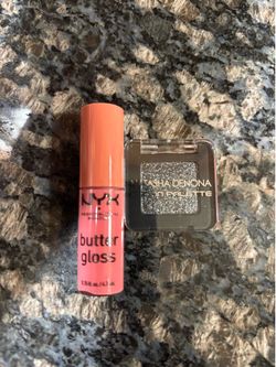 NEW NATASHA DENONA XENON EYE IN CYGNUS & NYX BUTTER GLOSS IN CREME BRÛLÉE $5 for both!