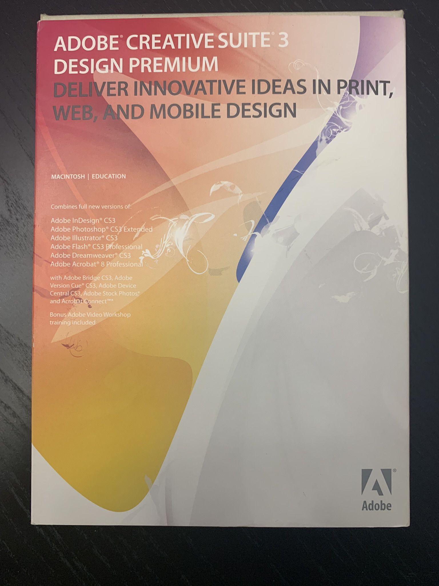 Adobe Creative Suite 3 Premium - Mac Full Version with Serial Number