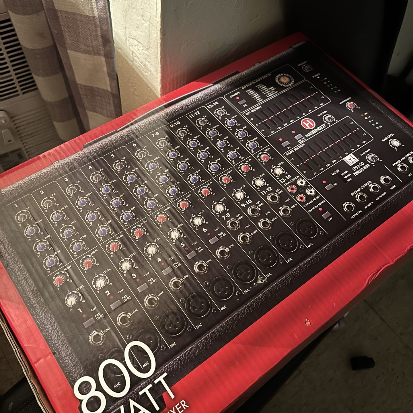 Harbinger LP9800 powered mixer for Sale in Federal Way, WA - OfferUp