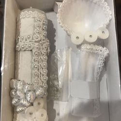 4 Piece Bautizo/baptism Set 