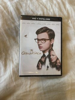 unused The Goldfinch DVD with Digital Code