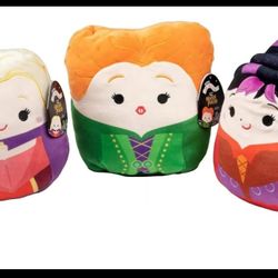 NEW HOCUS POCUS SANDERSON SISTERS SQUISHMALLOW SET