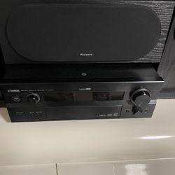Pioneer With Yamaha Receiver