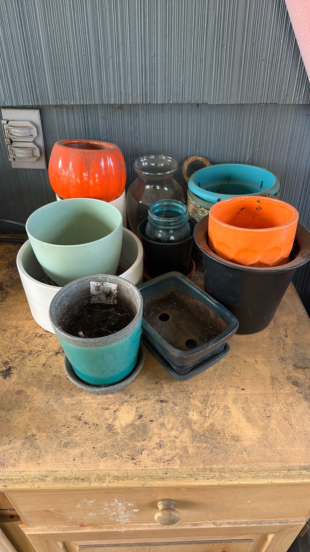 Plant Pots Lot Take All