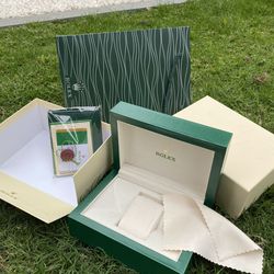 Luxury Watch Box Set With Card And Papers 