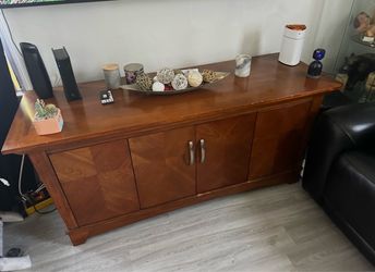 Real wood. Tv stand