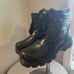 Winter Men’s Faux Fur Warm Boots Brand New keep your feet warm