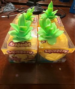 Sunny Days Squishy Pineapple NEW Sealed!