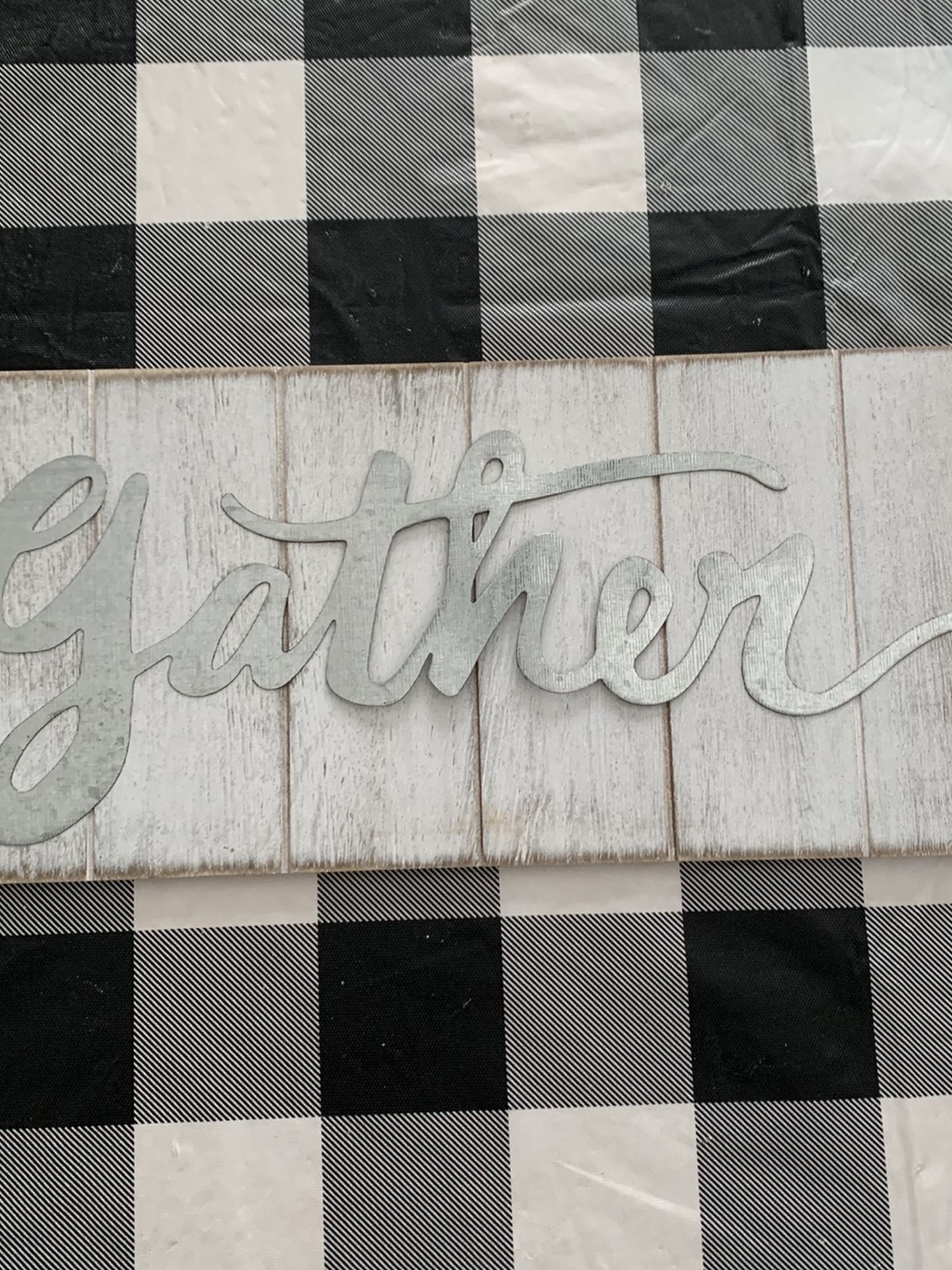 Fall Gather Sign