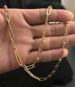 Women chain 14 k real gold