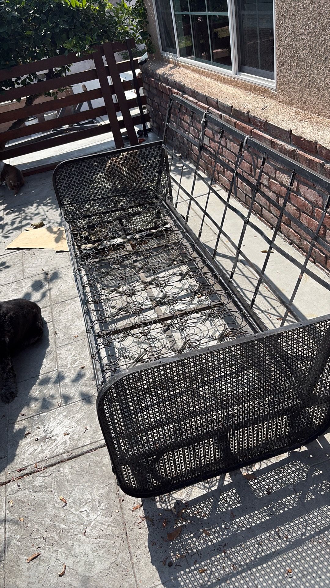 Free antique porch glider