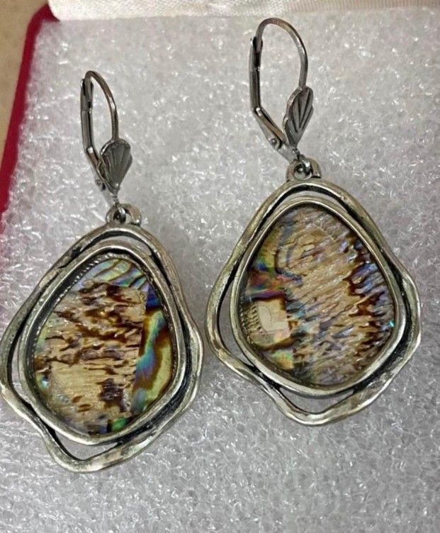 Aretes Stainless Piedras Joyería Antigua