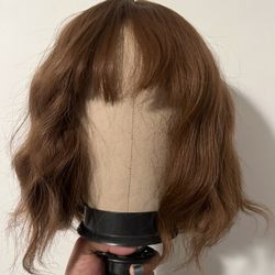 Short Brown Wig 