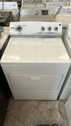 White Kenmore Dryer Large Capacity Quiet