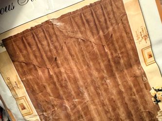 New vintage curtain