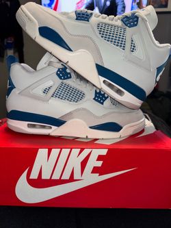 Jordan 4”Military Blue” Size 9M/ 10.5W