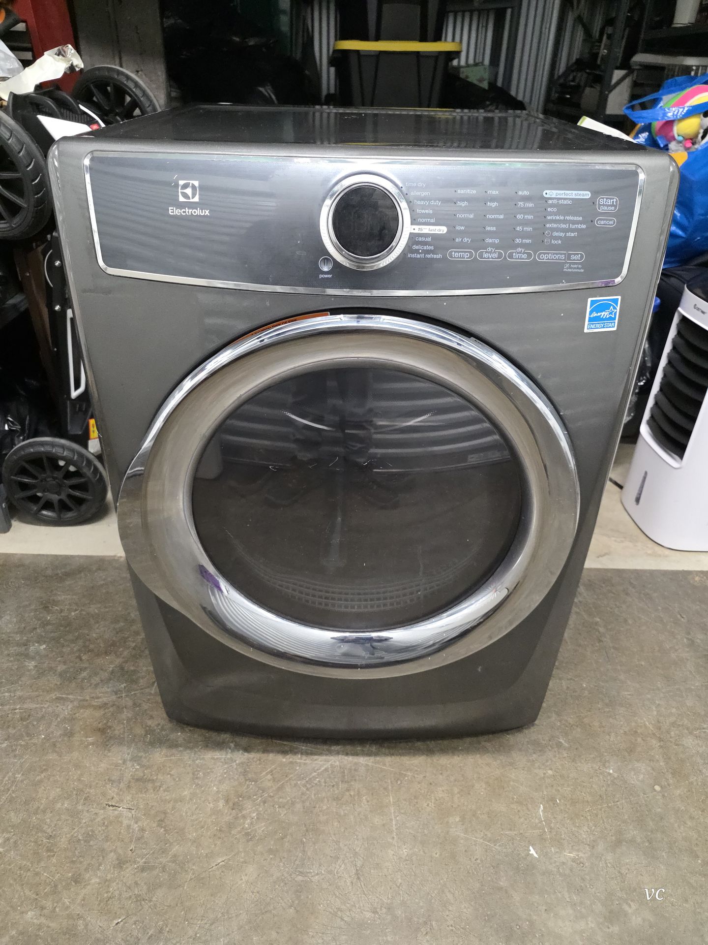 Electrolux EFME617STT0 Electric Front Load Dryer with Perfect Steam - Titanium
