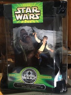 NEW - STAR WARS ACTION FIGURE SILVER ANNIVERSARY CHEWBACCA