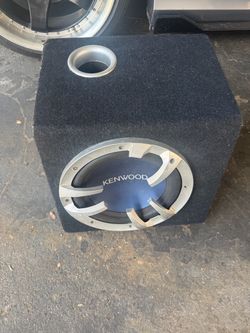 Kenwood Subwoofer in Ported Box
